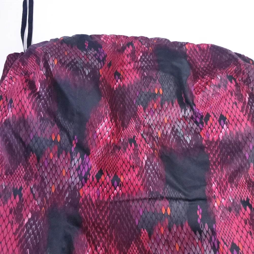 The Limited Python Print Strapless Mini - Picture 2 of 15
